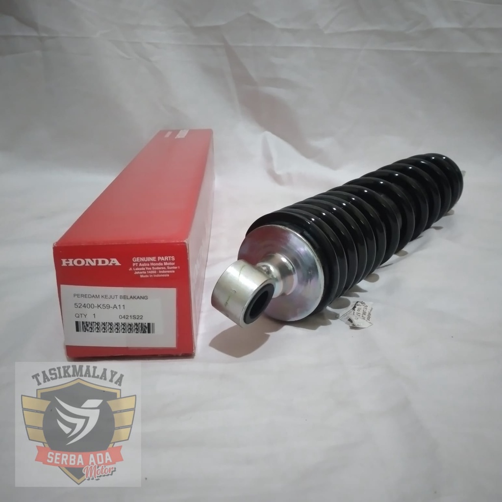 SHOCKBREAKER BELAKANG SHOCK MOTOR K59 VARIO 125 150 LED NEW ESP HONDA BREAKER PEREDAM KEJUT FI F1 BEAT