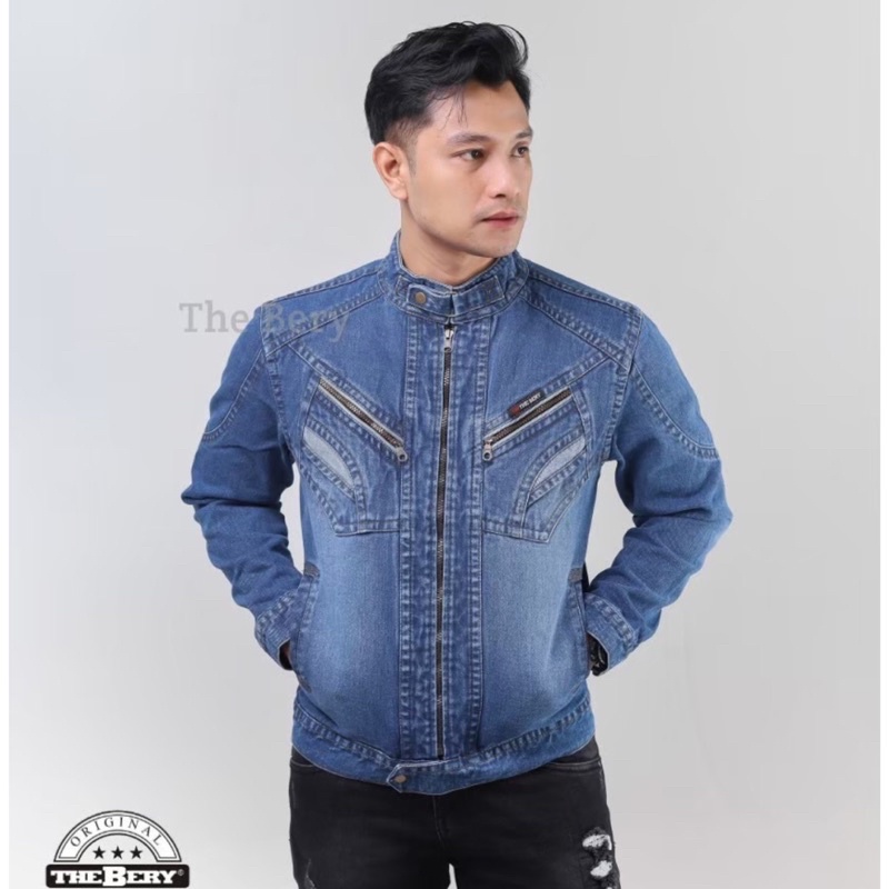 Jaket Jeans Jaket Jeans Denim Jaket Jeans The Berry FJ 05 Biowash