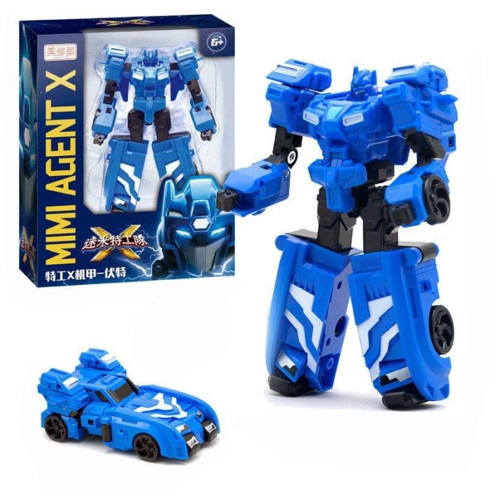 Robot Miniforce X Lucy Volt Max Sammy Leo Layi Mainan Mini Force Baru