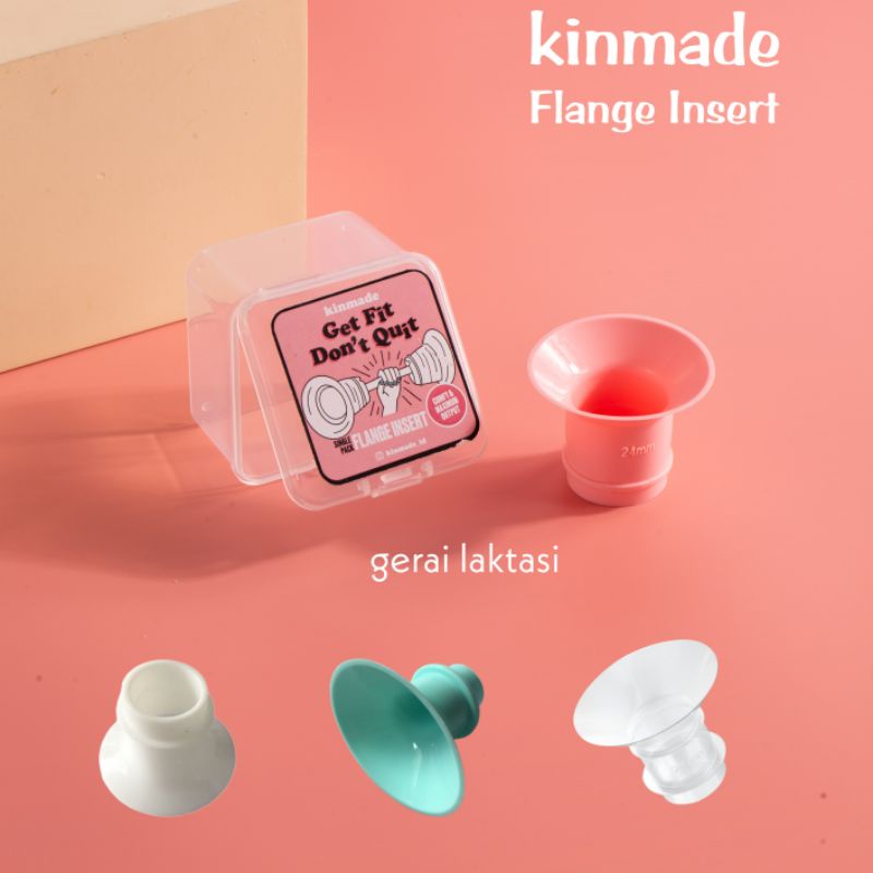 Kinmade Silicone Flange Insert - Sisipan Flensa Silikon untuk mengecilkan ukuran corong Pompa ASI