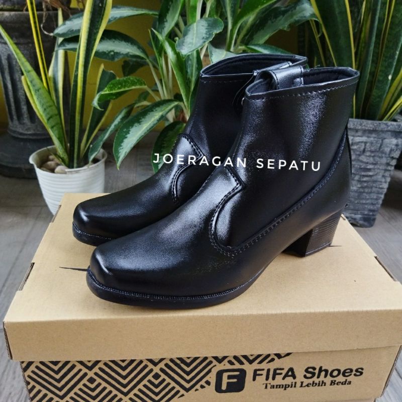 SEPATU PDH SUS WANITA HITAM SERI 03 HAK 3 DAN 5 CM SEPATU PDH WANITA SEPATU PDH POLWAN SEPATU POLWAN SEPATU PDH SECWAN