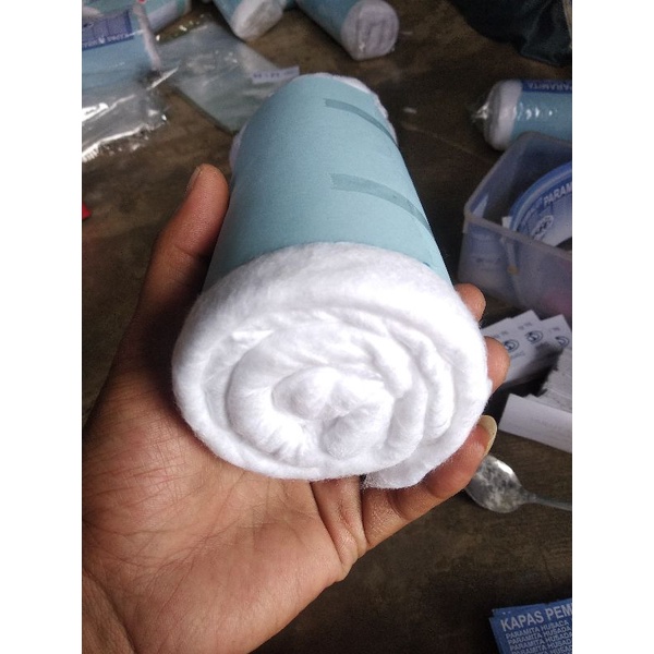KAPAS GULUNG Kapas Putih Pembalut Medis Mutiara 250 Gram | Bayar di Tempat