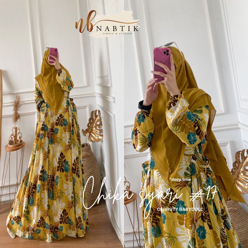 Chika Syari #16  / Chika Syari #2  By Nabtik Fashion Free Gratis Khimar
