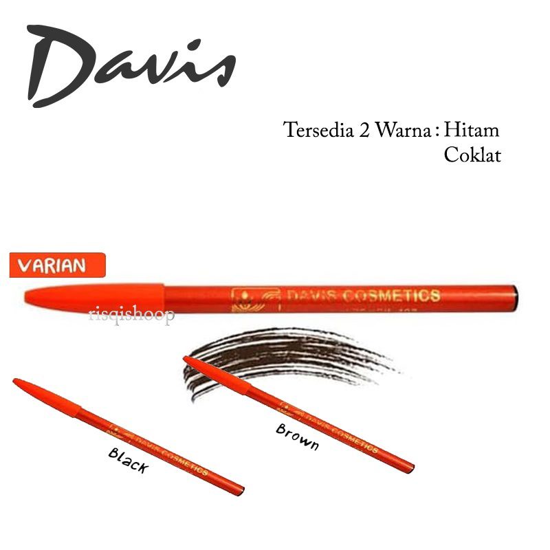 Pensil Alis Davis Oren ECER