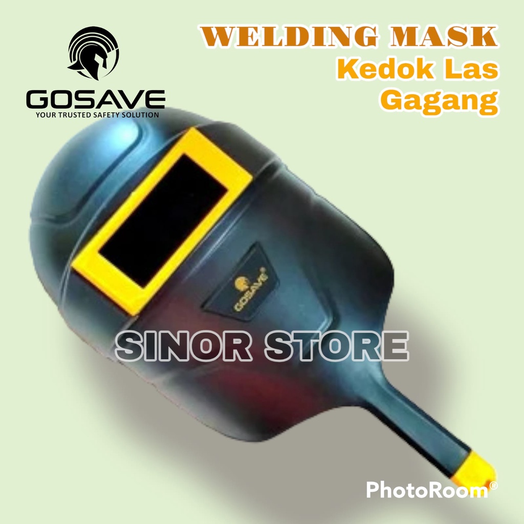 Kedok las gagang topeng las pegang pelindung las welding mask