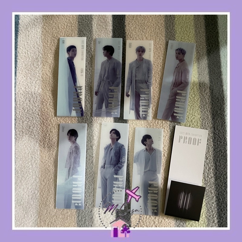 [READY] BTS PROOF EXHIBITION PHOTO BOOKMARK SET