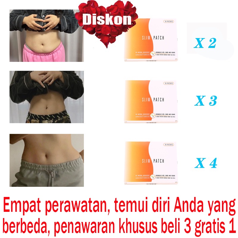 SLIM PATCH Landsea Patch Detox Slim Pembakar Lemak Obat Pelangsing Badan OBAT CINA MENURUNKAN BERAT Stiker Pusar