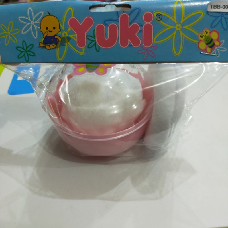 yuki tempat bedak bayi