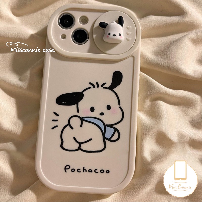 Soft Case TPU Motif Kartun Anak Anjing 3D Untuk IPhone 7 8 Plus X XS Max 11 Pro Max