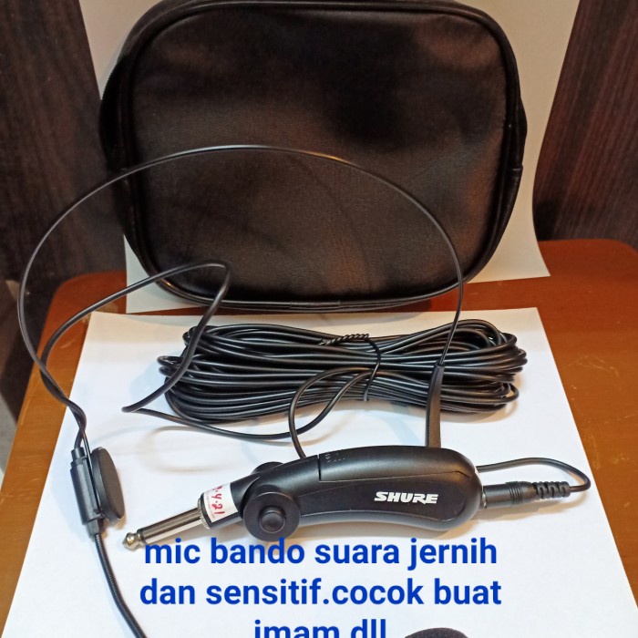 {MusikStore} mic kabel Shure bando suara jernih dan sensitif.mic imam dll Diskon