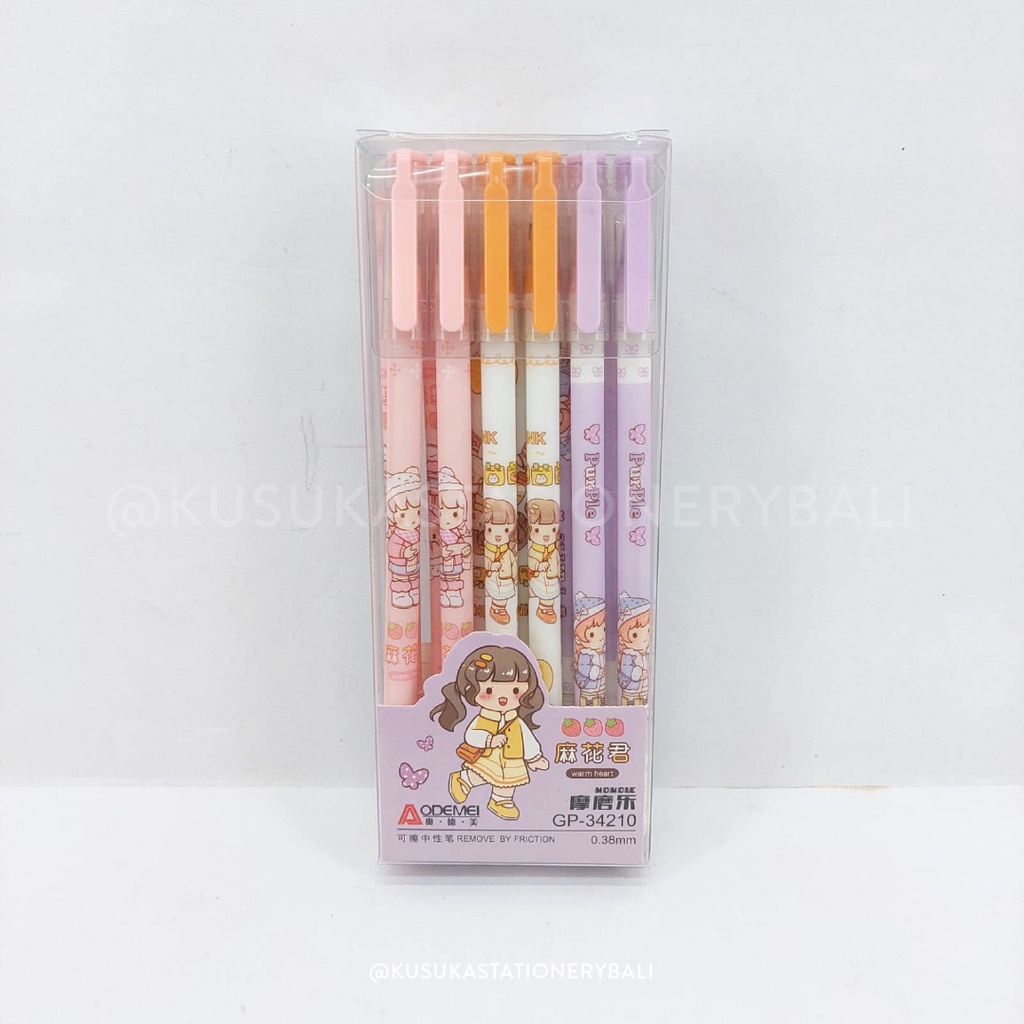 

GEL PEN GP-34210 WARM HEART ERASABLE