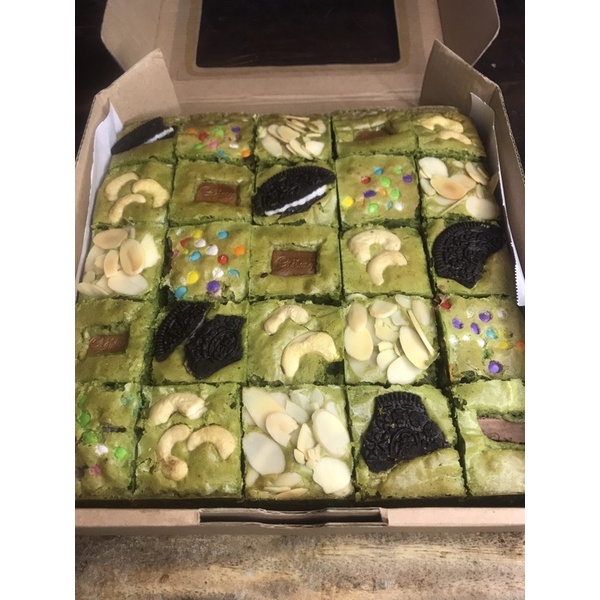 

brownies greentea