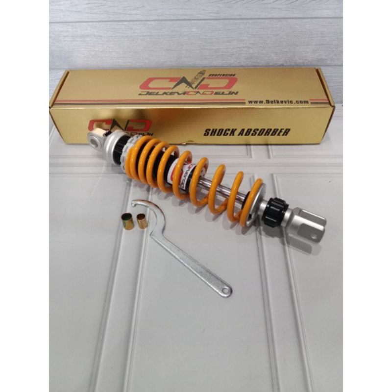 Shock Mono Shock DND Delkevic Non Tabung Ukuran 300mm/330mm Mio Beat Vario Xeon Scopy dll