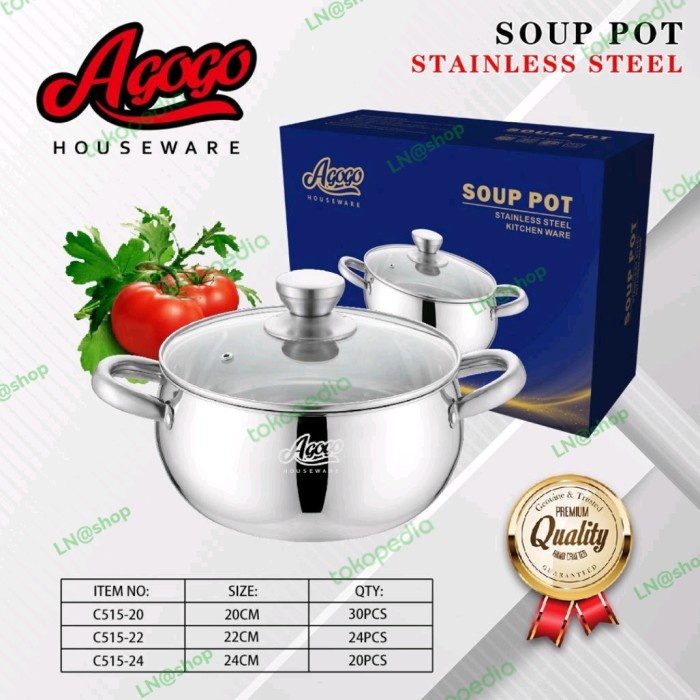 [AGOGO]Panci Susu Stainless steel 20cm