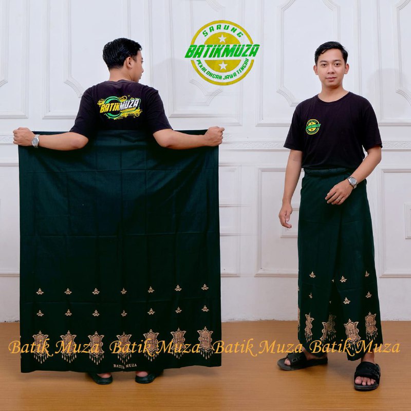 MUZA KATUN SARUNG BATIK PINTU ACEH SARUNG PRIA KATUN DEWASA GARDA BAWAH SARUNG BATIK PRIA