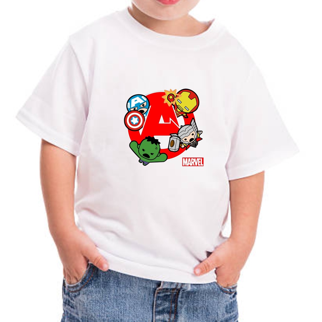 kaos anak marvel kaos marvel