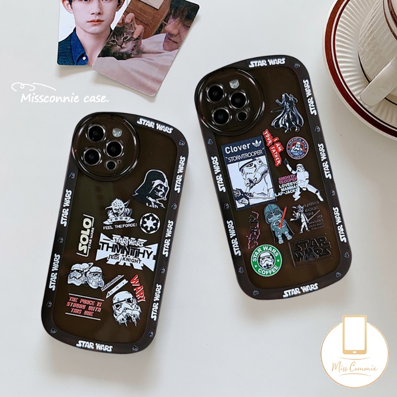 Soft Case TPU Shockproof Motif Label Star Wars Untuk Realme C31 C15 9i 5i C35 C25 C21Y C12 C25Y 6i 5 5s C11 C25s C20A C3 C1 C2