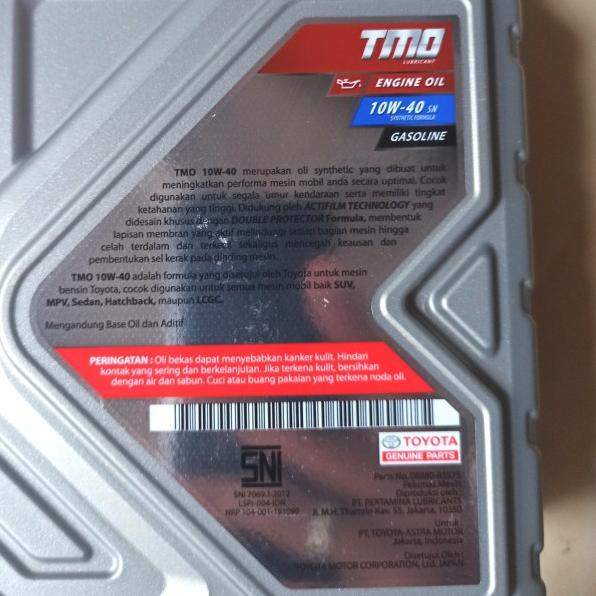 oli tmo 10w 40 1 liter