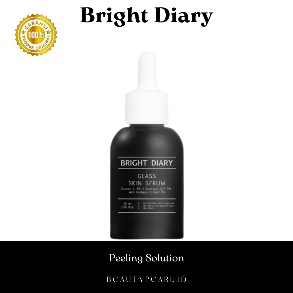 [NEW] Bright Diary Glass Skin Serum Vitamin C + Coenzym Q10 with Mulberry Extract
