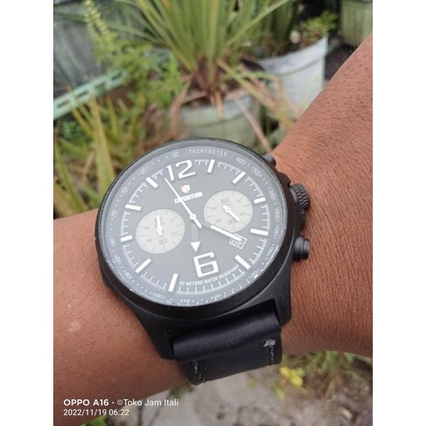 jam pria chronograp Expedition E6657M original bekas