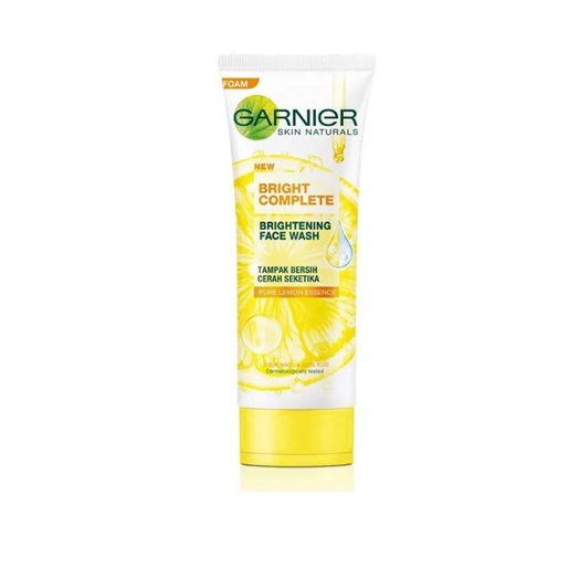 GARNIER FACIAL FOAM BRIGHTCOMPLETE 100ML EXP 2025