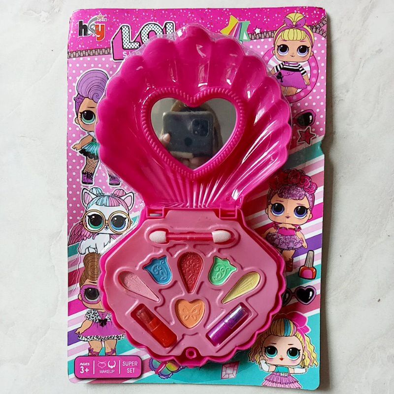 HD 129 - Mainan Make Up Anak LOL Aman Makeup Bisa Dibilas Air Hilang HD129 MAINAN MAKEUP SET HD127A/