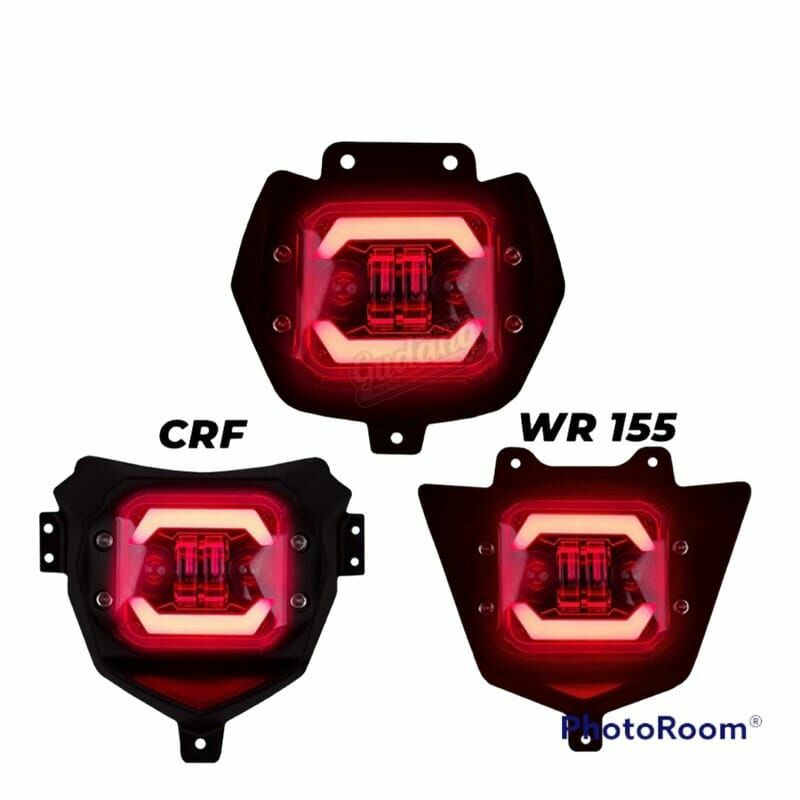 Kedok lampu REflektor Crf 150 dan Klx 150 WRR hie low
