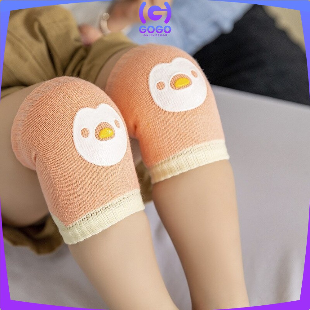 GOGO-P85-P87 Pelindung Lutut Bayi Merangkak Knee Protector Anti Slip / Kaos Kaki Deker Lutut Anak