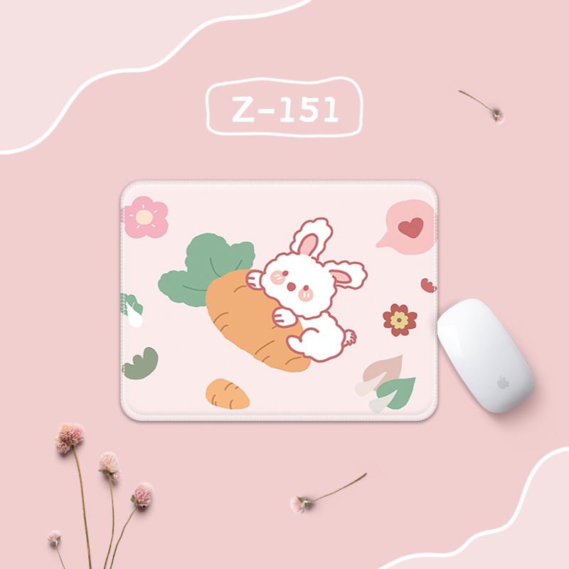 Mouse Pad Ukuran Kecil Anti slip Untuk Meja Komputer