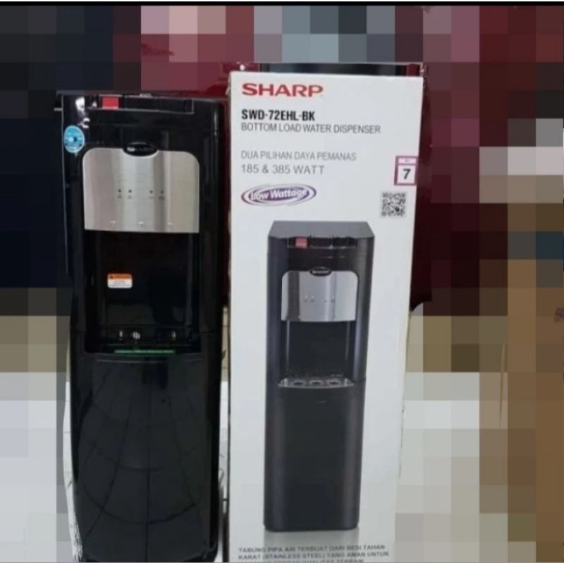 SHARP DISPENSER SWD 72 EHL GALON BAWAH HOT COOL NORMAL ORIGINAL GARANSI RESMI