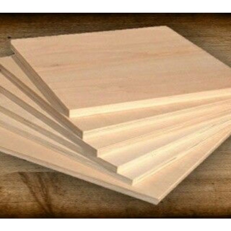 Triplek Multipleks Custom tebal 5mm Plywood Ukuran A3 A4 A5 F4 A3plus  40 x 40 customs