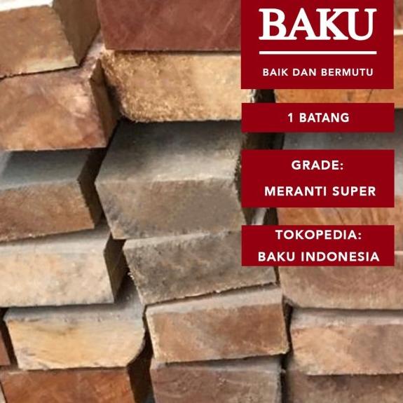 Kayu Balok 6 x 12 Meranti Super