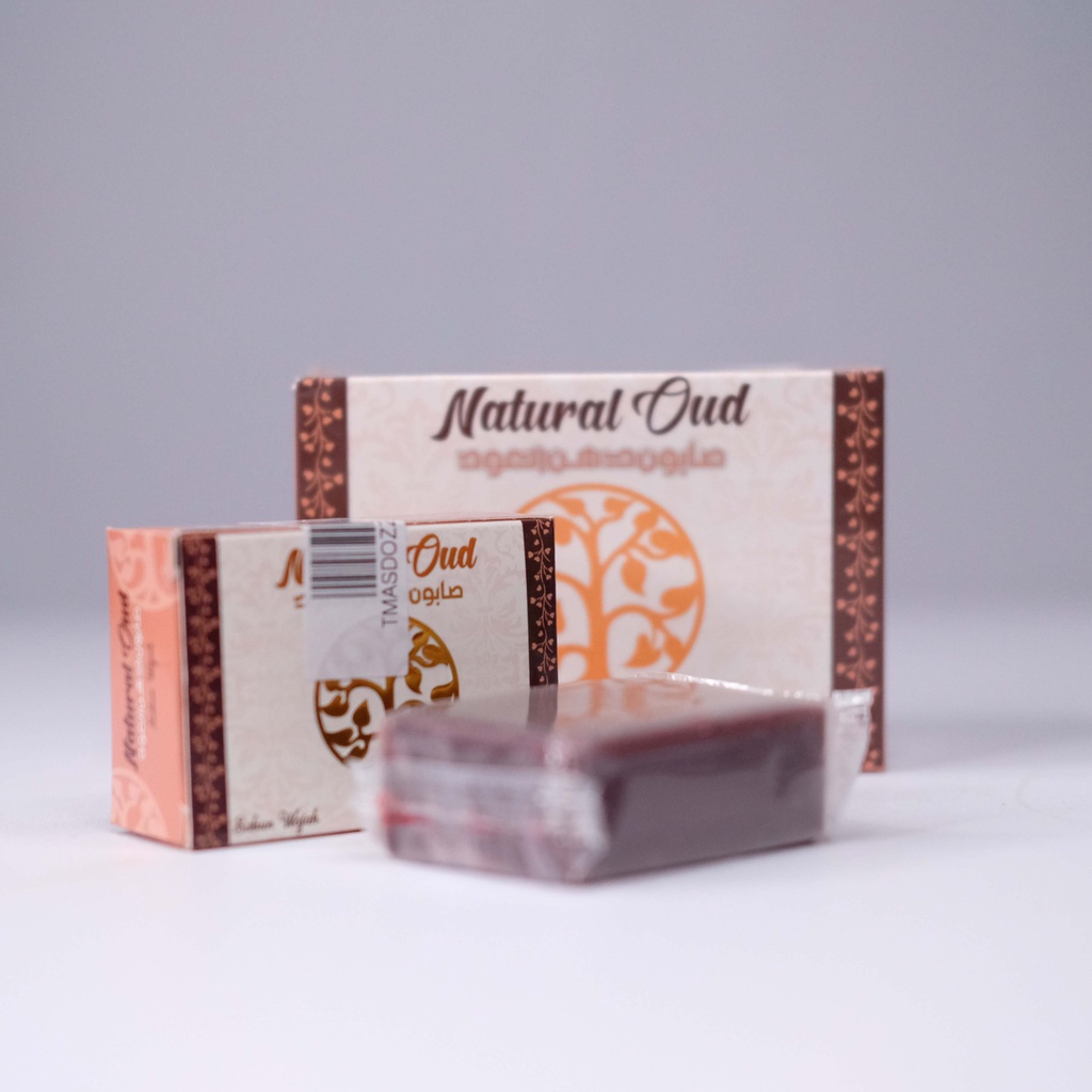 Natural Oud Sabun Pemutih Pembersih Wajah Muka Glowing Pria dan Wanita Semua Jenis Kulit BPOM Original Beli 3 Gartis 1