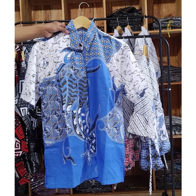 HEM BATIK TERMURAH PRIA KEREN  BARU