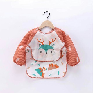 Mola Mola Celemek Motif Cartoon / Celemek Makan Anak / Celemek