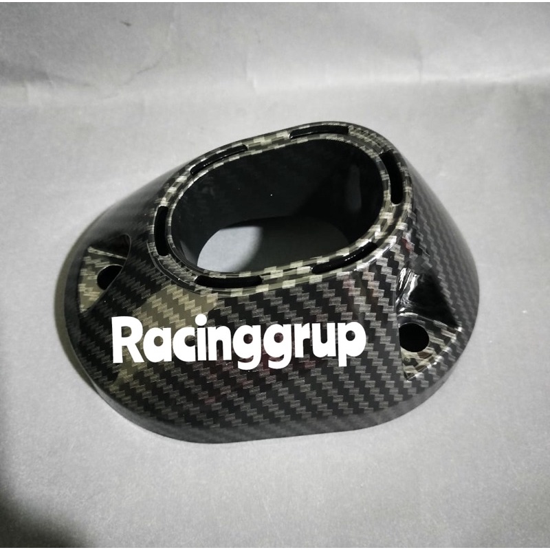 Corong Ujung Knalpot PCX 150 160 Carbon Cover Tutup Moncong Knalpot PCX150 160 Carbon Vario 125 150