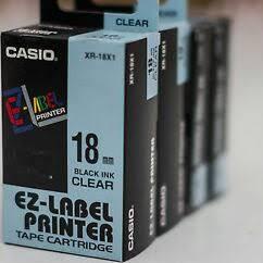 EZ Label Tape Printer Casio 18 mm