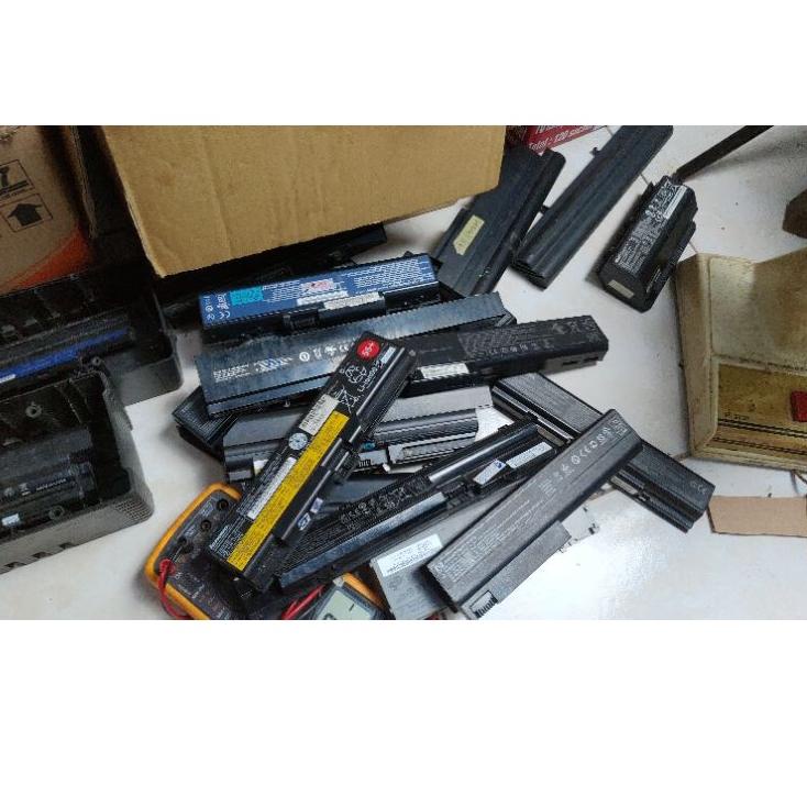 ⇅ baterai bekas laptop 18650 6 cell GAMBLING ㅬ
