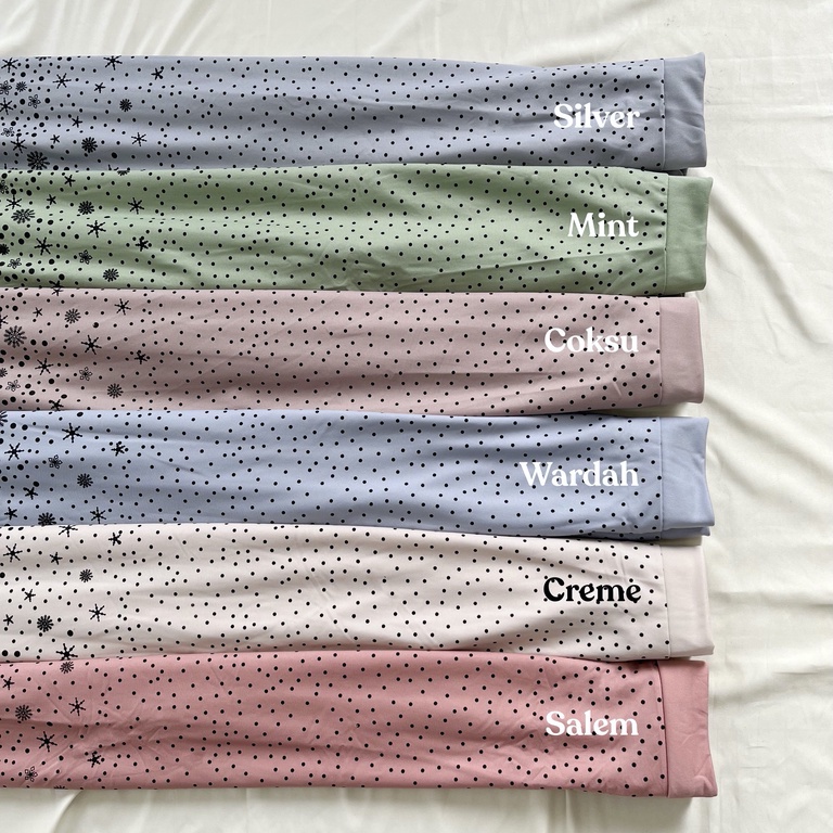 YUKA - ROK A LINE MOTIF BUNGA SALJU KOREAN STYLE BAHAN HYGET PREMIUM