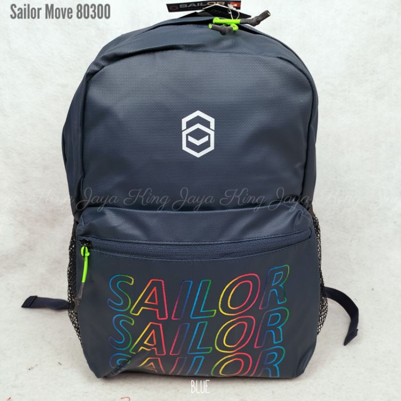 Ransel Laptop Sailor Move Waterproof Tas Sekolah Kerja Pria Wanita Anti Air