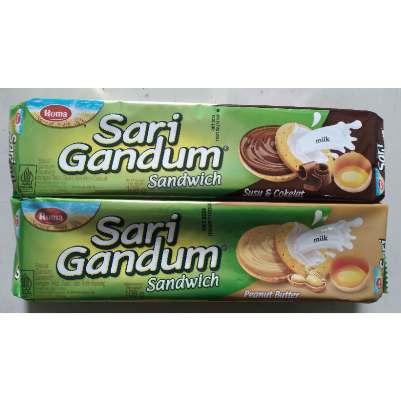 

Sari gandum coklat & kacang