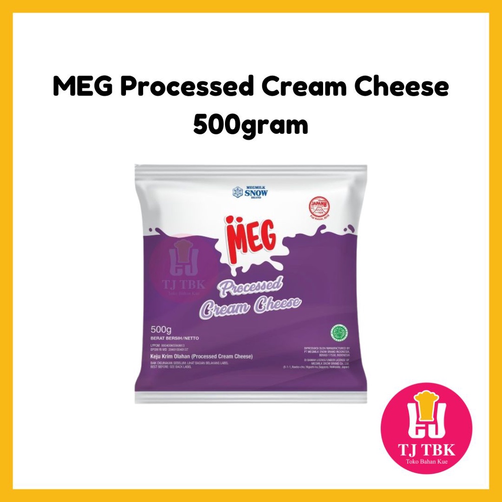 Jual Meg Processed Cream Cheese Gram Shopee Indonesia