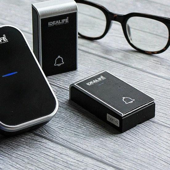 bel pintu wireless bel rumah door bell 2 remote idealife il 292 ori