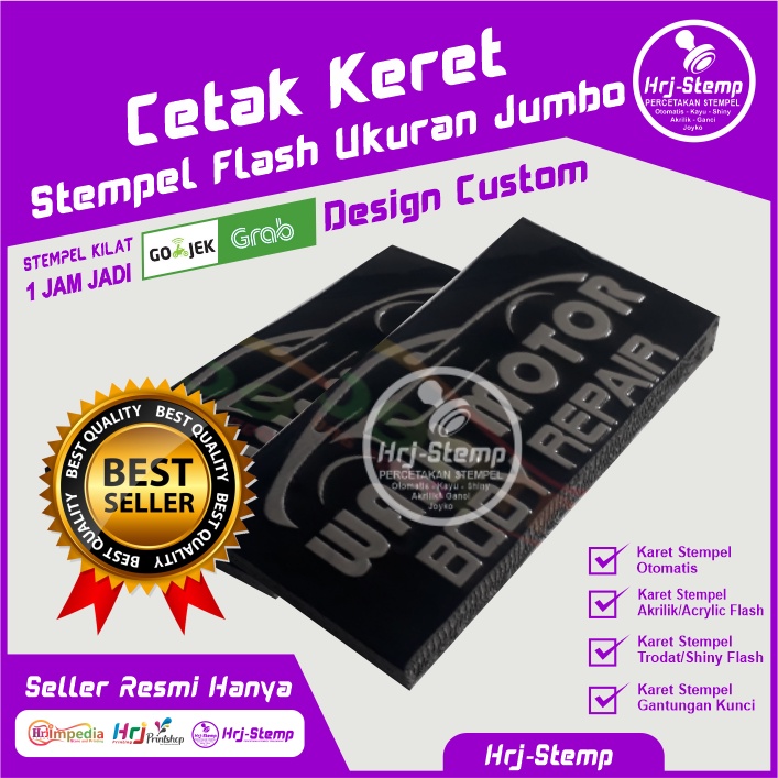 

Cetak Karet Stempel Flash Ukuran Jumbo | Cetak Karet Stempel Otomatis