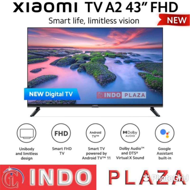 TV XIAOMI A2 43 DIGITAL ANDROID FULL HD (LUAR MEDAN)