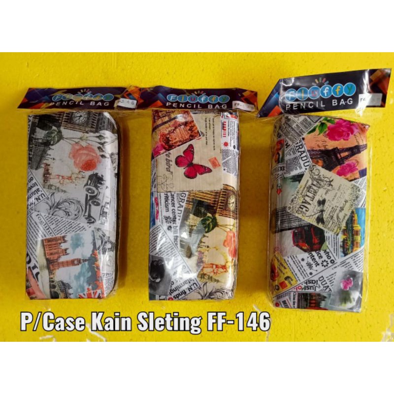 

Kotak Pensil Kain Motif