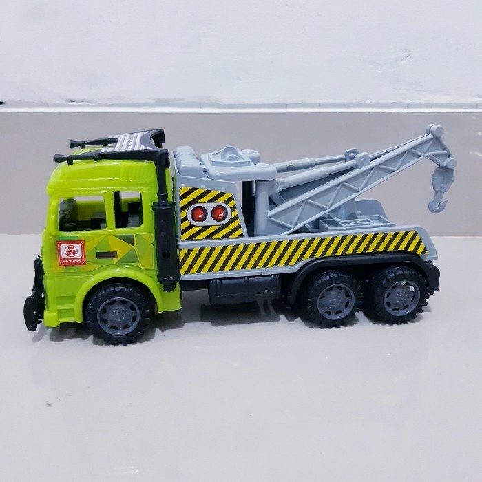 Mainan Truk Derek - Miniatur Mobil Truck Towing Anak Laki Cowok