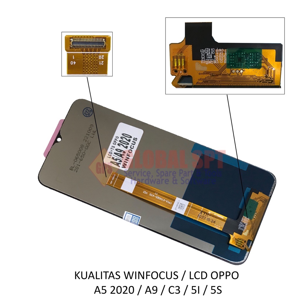 KUALITAS WINFOCUS / LCD TOUCHSCREEN OPPO A5 2020 / A9 / C3 / 5I / 5S