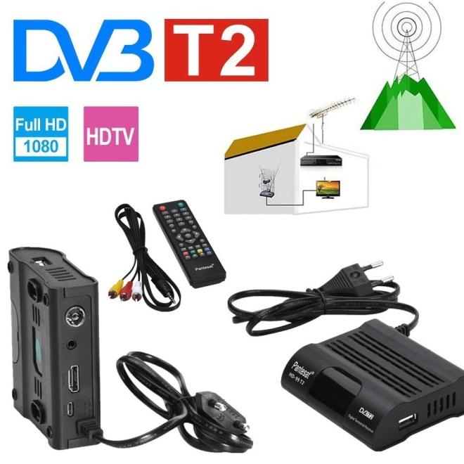 Pantesat Set Top Box Stb Tv Digital Dvb T2 (Super Bening)