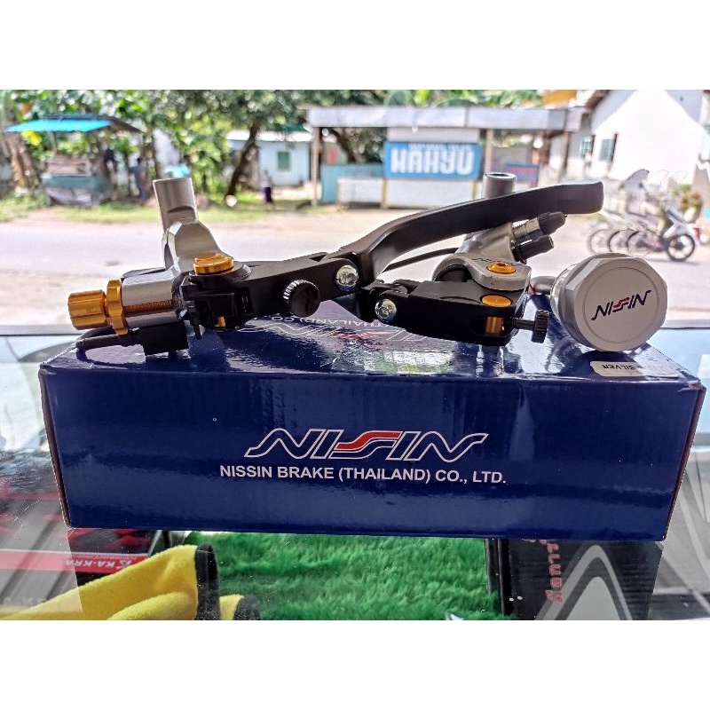 MASTER REM NISSIN SEPASANG KIRI KANAN 1 TABUNG BISA SEMUA MOTOR /UNIVERSAL